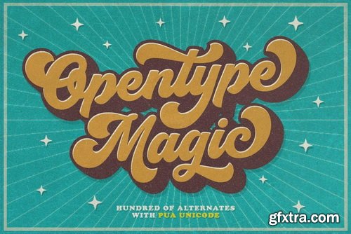 Groovy Font Family