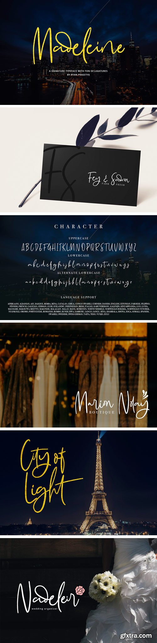 Fontbundles - Madeleine Signature Font 60816