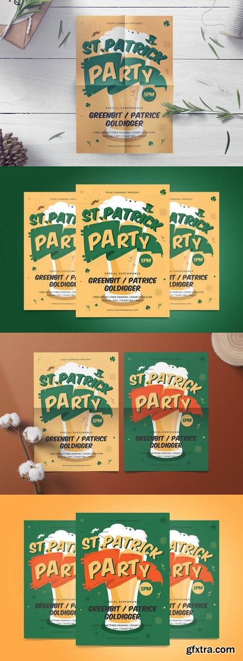 St.Patrick Celebration Flyer