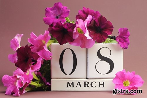 8 March and decorative flowers and cards mother day 25 HQ Jpeg