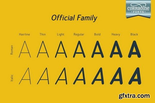 Official Font Family