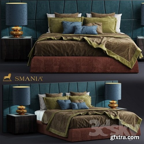 Bed Smania Colorado 3d Model