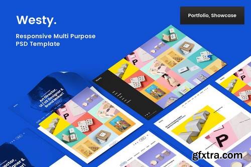 Westy Portfolio, Agency & Showcase PSD Template