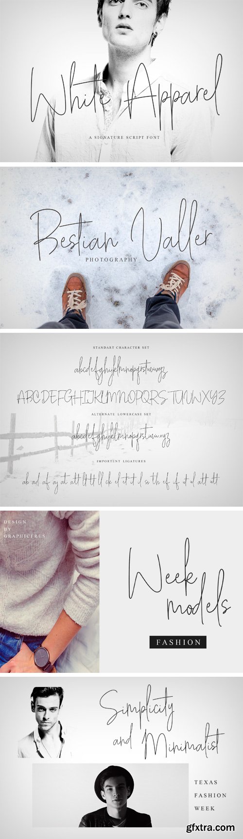 CM - White Apparel | Script Font 2269847