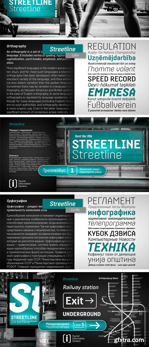 Streetline Font Family