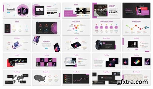 XAMARA - Technology Powerpoint Template