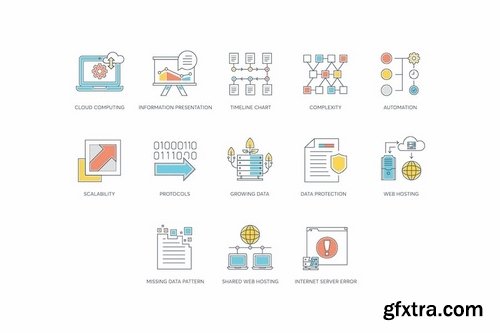 73 Data Analytics Icons