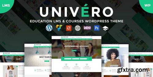 ThemeForest - Univero v1.0.0 - Education LMS & Courses WordPress Theme 21059668
