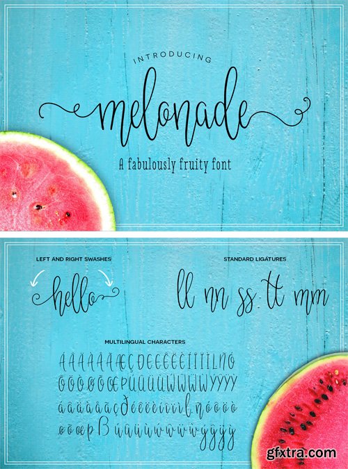 Fontbundles - Melonade Font 25519