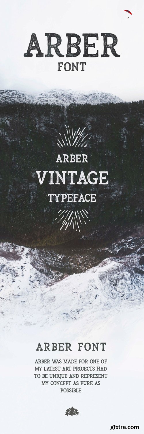 Arber Vintage Typeface