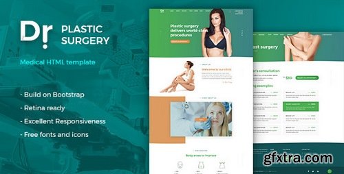 ThemeForest - Dr. Plastic Surgery v1.0.0 - HTML Template 20601361