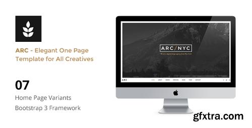 ThemeForest - ARC v2.0 - Creative One Page HTML5 Template 10571453