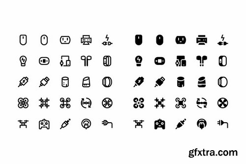 96 Device Icons