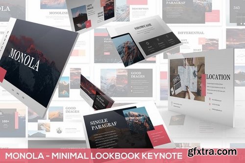 Monola - Minimal Lookbook Keynote