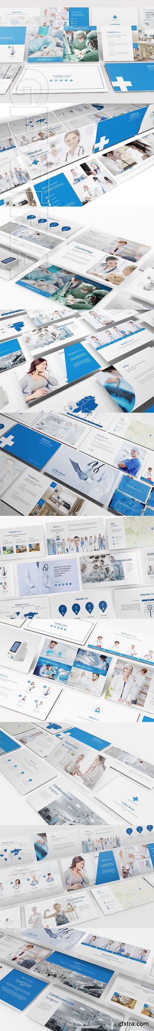 CreativeMarket - Medical and Hospital Google Slide 2314705