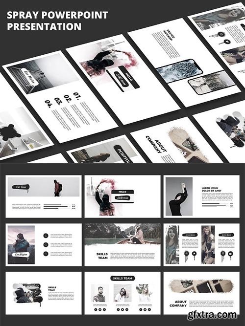 CreativeMarket - Spray - PowerPoint Presentation 2290113