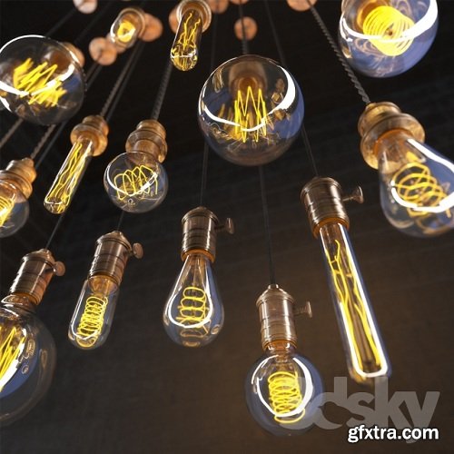 RH - LIGHTBULB COLLECTION vol.2 3d Models