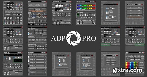 ADP Pro v3 Luminosity Mask Panel for Photoshop CC2014 – CC2018