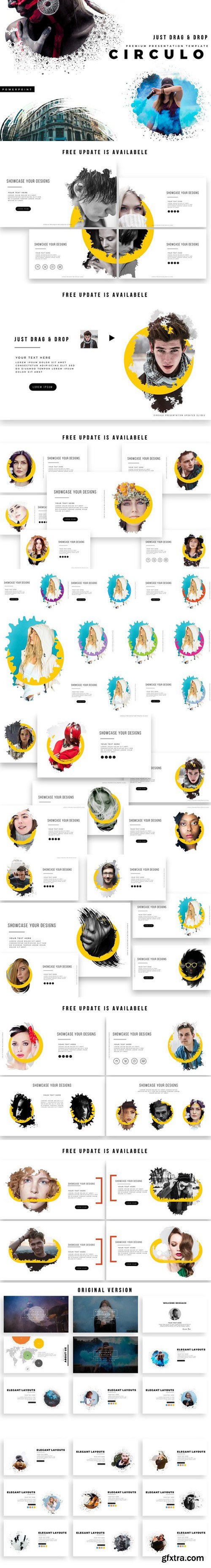 CM - CIRCULO PowerPoint Template 1757474