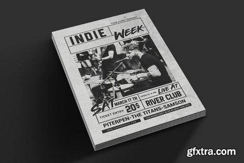 Indie Week Flyer