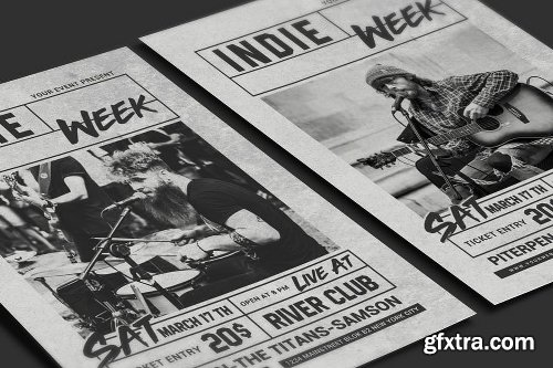 Indie Week Flyer