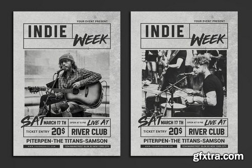 Indie Week Flyer