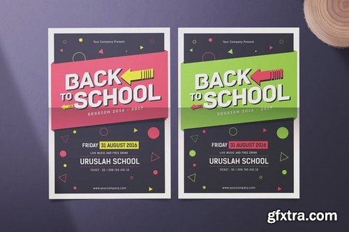 Modern Back to School Flyer