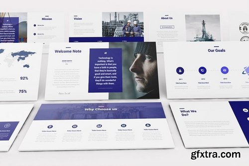 Oil and Gas Powerpoint Template