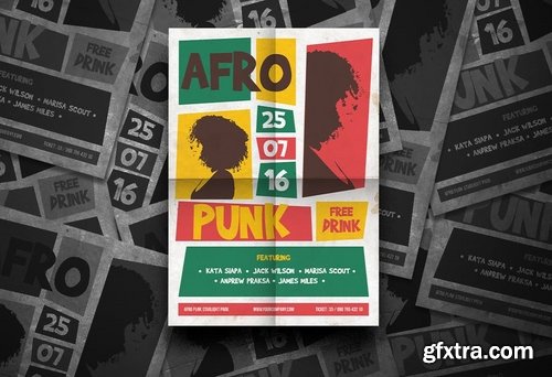 Afro funk Flyer