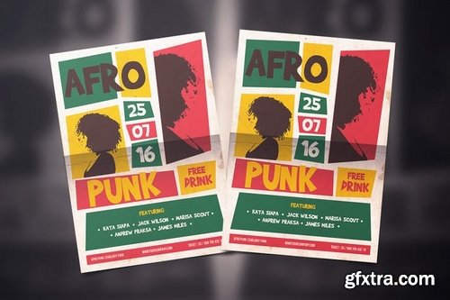 Afro funk Flyer