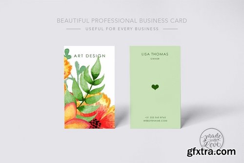 CM - Beautiful creative art business Card 2297651