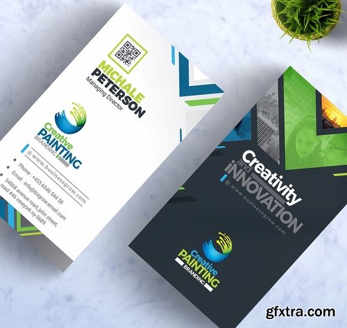 CM - Creative Painting Business Card 2296357