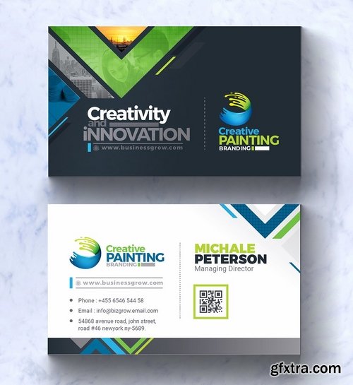 CM - Creative Painting Business Card 2296357
