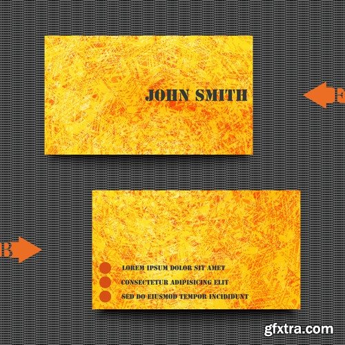 Vector image flyer banner brochure business card 23-25 Eps