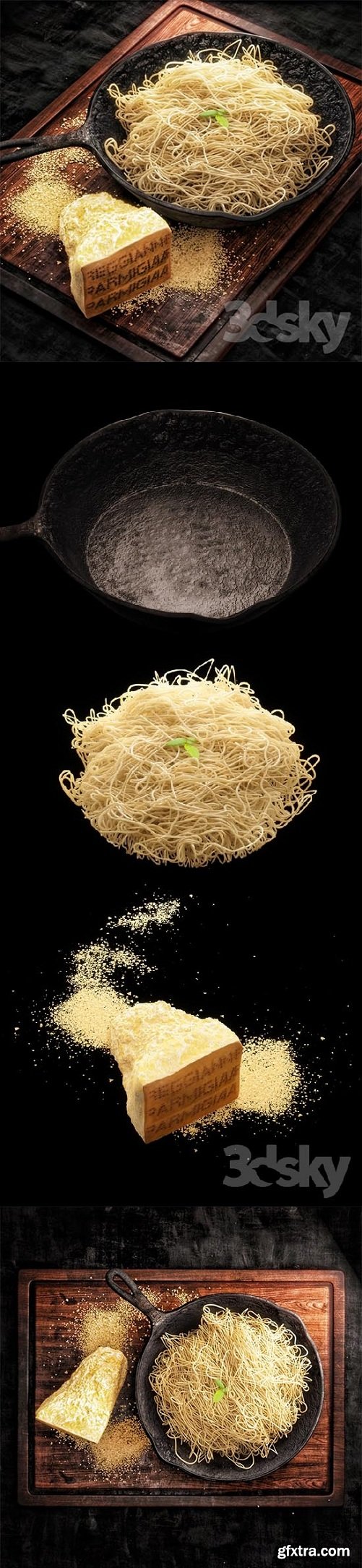 Spaghetti 3d Model
