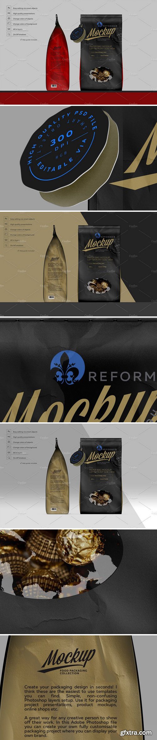 CM - PAPER BAG MOCKUP LEFT/FRONT SIDE 2256554