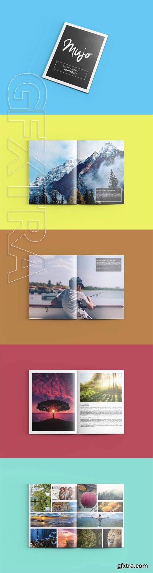 CreativeMarket - Portfolio Booklet (MS Word) 2147271