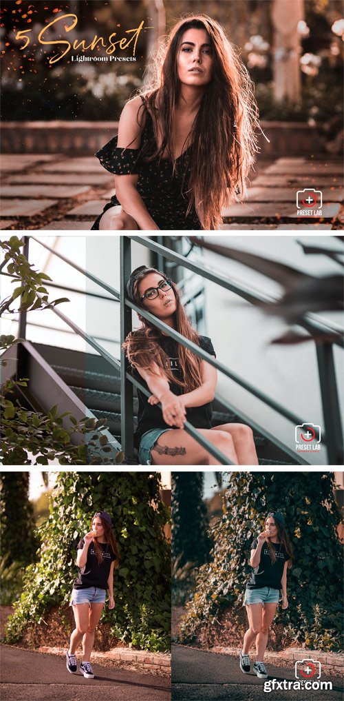 CM - 5 Sunset Lightroom Presets 2285911