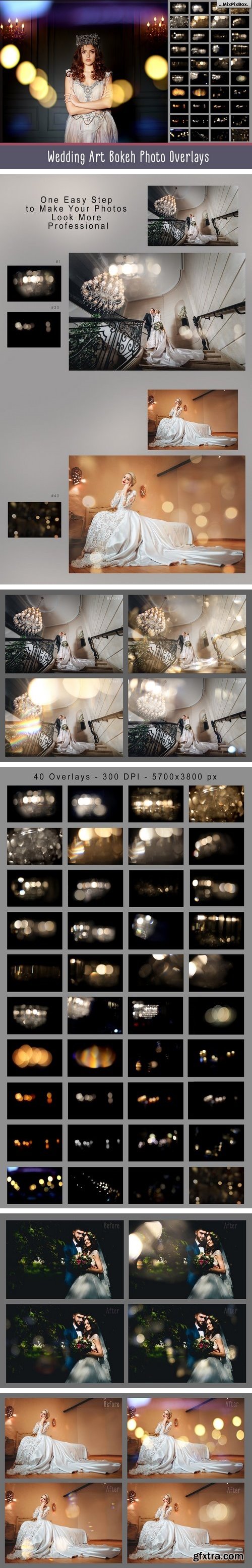 CM - Wedding Art Bokeh Photo Overlays 1520527