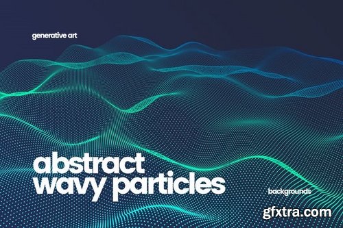 Wavy Particles Backgrounds