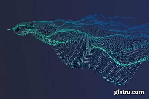 Wavy Particles Backgrounds