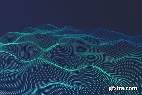 Wavy Particles Backgrounds