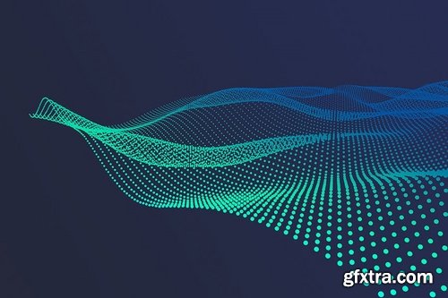 Wavy Particles Backgrounds