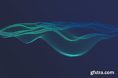 Wavy Particles Backgrounds