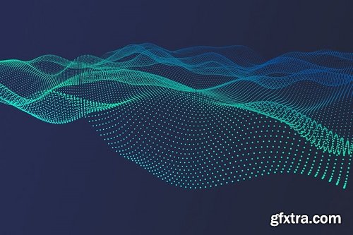 Wavy Particles Backgrounds