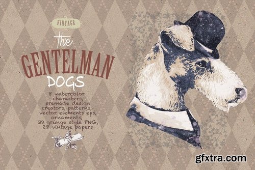 GENTLEMAN DOGS SET