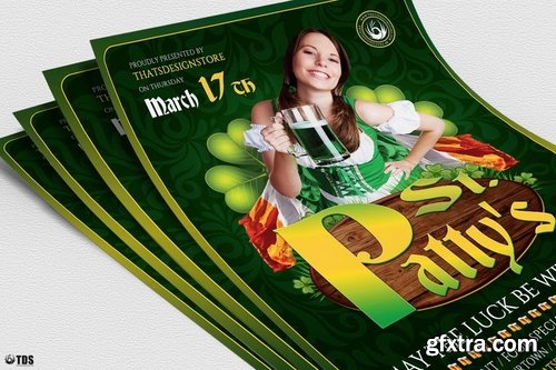 Saint Patricks Day Flyer Template V3