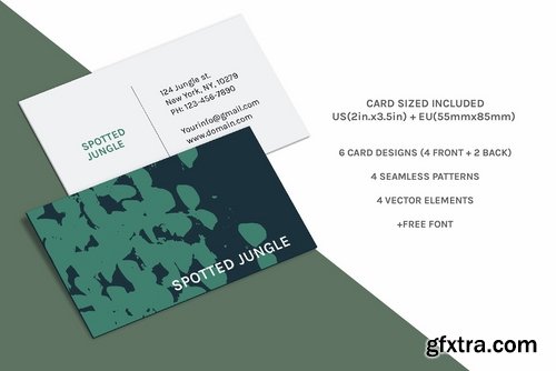 CM - Paint Stroke Collage Business Cards 2261285