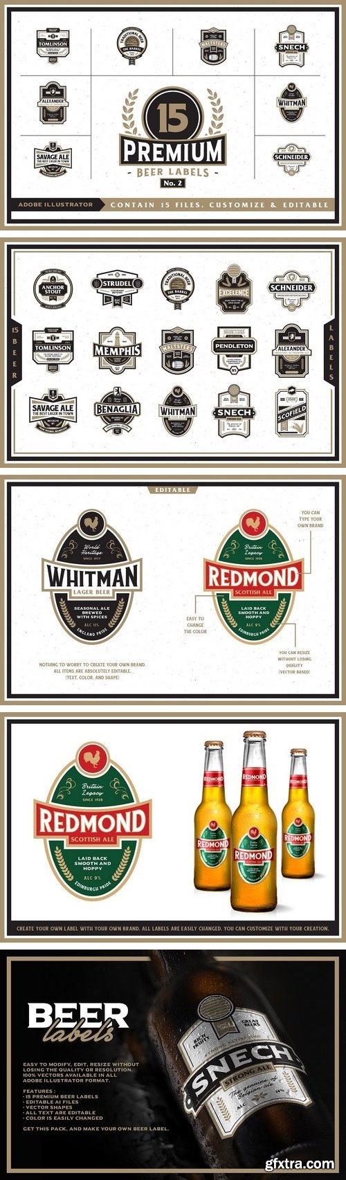 CM - Premium Beer Labels No. 2 1541829