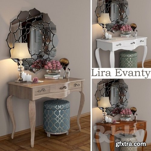 Dressing table Lira from Evanty 3d Model